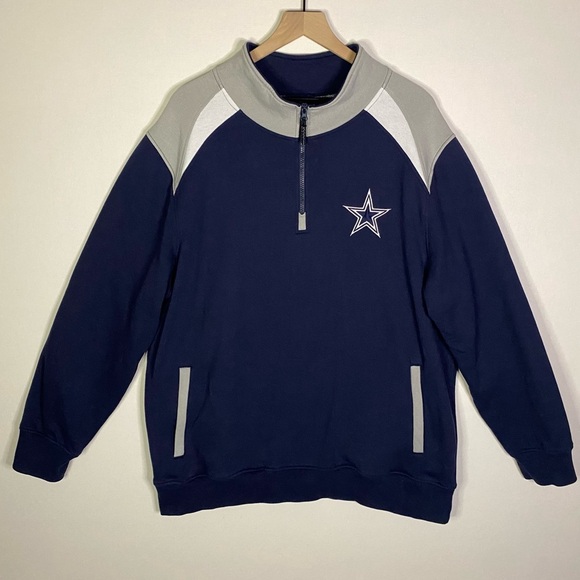 Dallas Cowboys XXL 1/4 zip pullover NFL - Picture 1 of 9